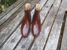 Loake Shoemakers 290T Brown Leather Chelsea Boots size UK 7 F