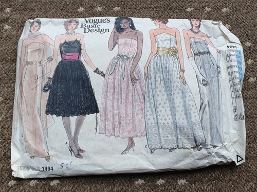 Vtg vogue 1494 8 10 - vtg, 6-8-10