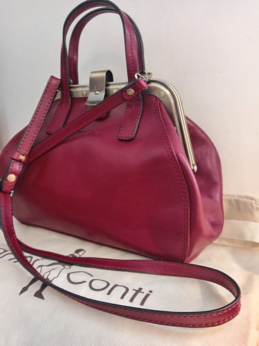 Gianni conti burgundy leather - conti,