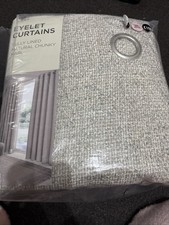 Next Eyelet Curtains fully
