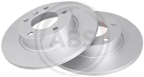 Brake disc solid 16086 - 2x,