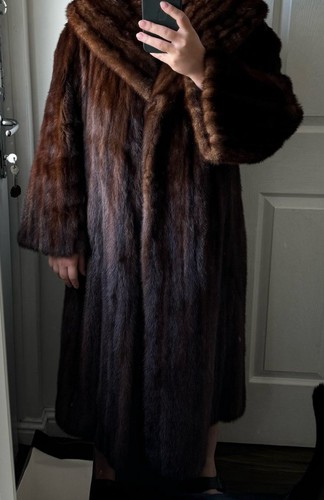 Vintage handmade natural mink - natural,