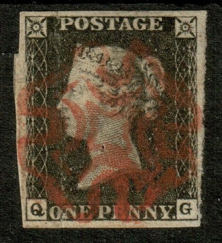 1840 penny - 1840, (qg)