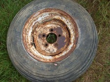 implement, trailer wheel 10 - 15, used, multirib tyre, 5 stud