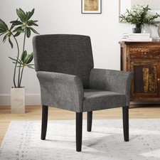 Executive Reception Chair Fabric Waiting Room Chair-Grey