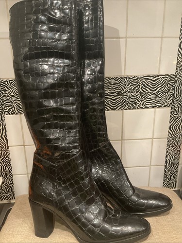 Hobbs tall boots black - hobbs,