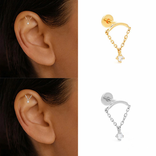 Crystal helix tragus - crystal,