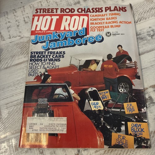 Hot rod magazine 1977 february - rod,