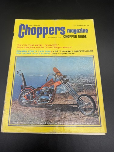 May 1971 choppers magazine - choppers,