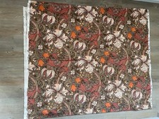 4m Sanderson William Morris Golden Lily Curtain Fabric remnant For Cushions Etc