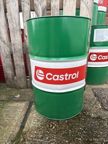 Empty oil drum steel barrel - drum,