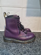 Dr Martens Doc Martens Size 5 Purple Made In England