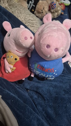 Pepper pig and george teddy - pepper,