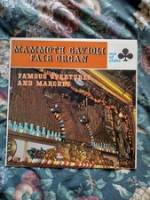 MAMMOTH GAVIOLI FAIR ORGAN: Famous Overtures & Marches - EX COPY
