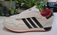 ADIDAS LAKE PLACID 80 MICROPACER ORIGINALS. SIZE 7.5 UK. WHITE ?VINTAGE 2002?