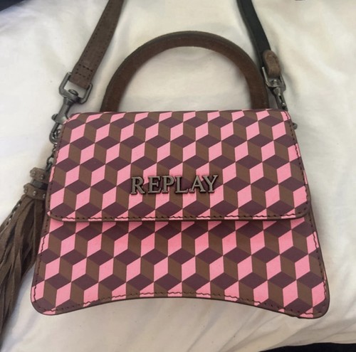 Replay white crossbody bag - replay,