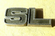 SL badge from classic VAUXHALL
