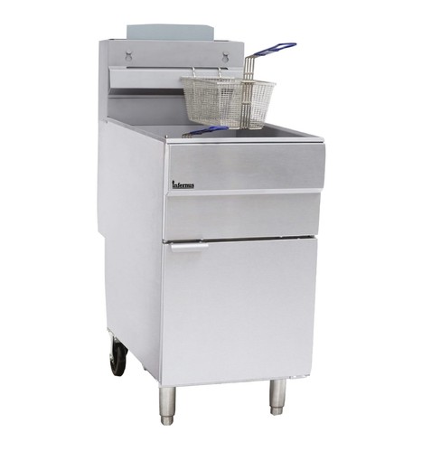 Burner gas fryer high - 4, power