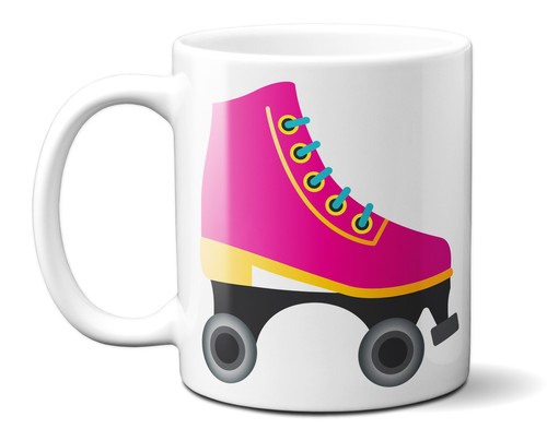 1980 roller skate 11oz - roller, mug