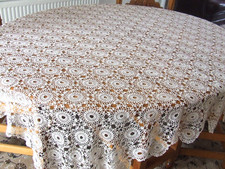 Large vintage ecru - vintage, beige)