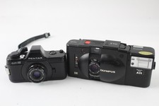 Vintage Film Cameras Inc Olympus XA 3 & Pentax Auto 110 x 2
