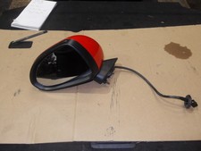 VAUXHALL CORSA D AND E PASSENGER SIDE MIRROR IN RED ELECTRIC