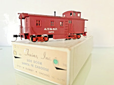 Trains Inc Brass Santa Fe Wood