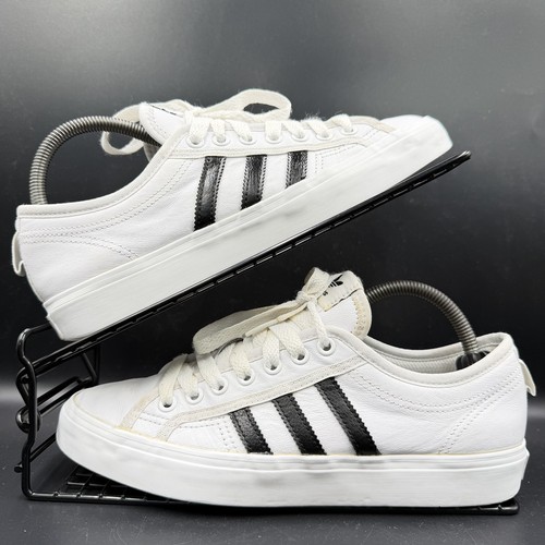 Adidas nizza low white black - adidas,