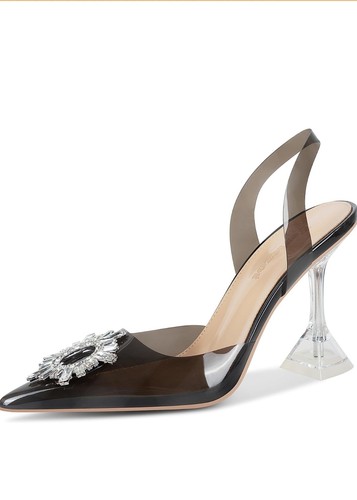 Marizot rhinestone slingback - rhinestone,