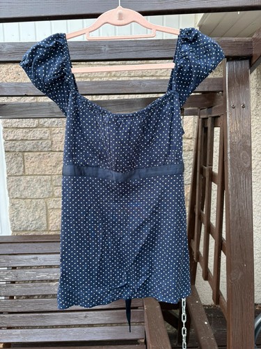 Brand new hollister navy - hollister, polka
