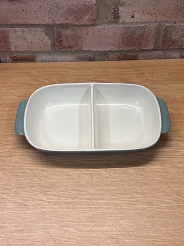 Denby pottery double serving - denby,