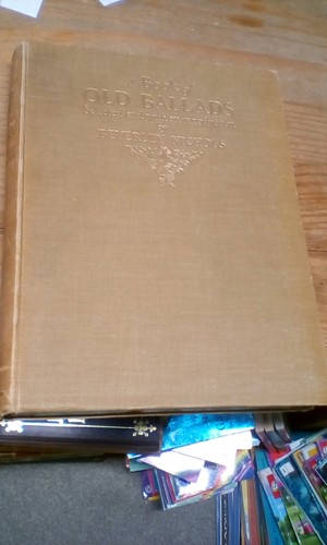 Book old ballads - book,