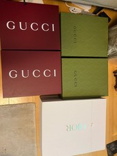 4x Gucci Shoes Box And 1 Dior