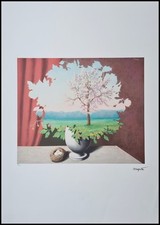 René Magritte * Plagiarism * 70 X 50 Cm * Signed Lithograph * Limited # 48/100