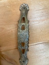 One old Vintage brass ornate drawer/cupboard handle