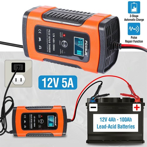 Smart battery charger - battery, car