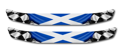 Scotland saltire cheq flag - scotland,