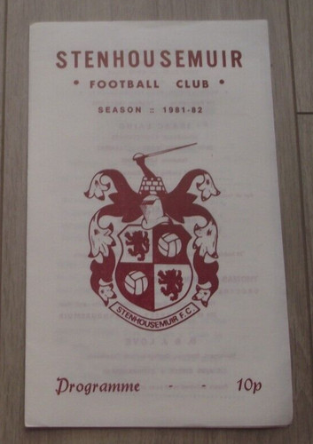 1981 stenhousemuir - 1981-82,
