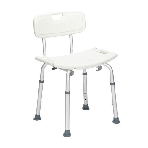 New aluminum bath shower chair - new,