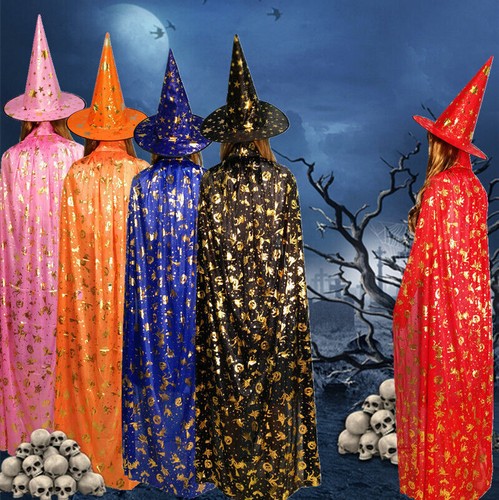Adults kids witch robe wizard - kids,
