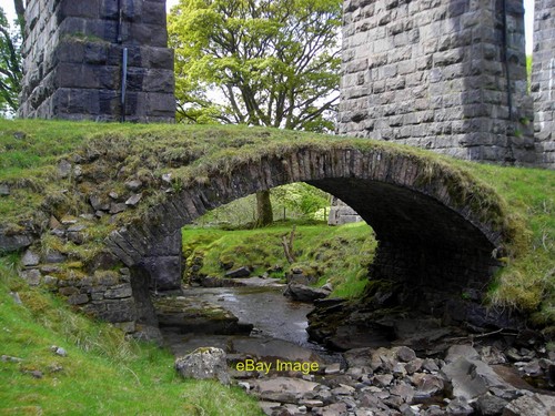 Packhorse bridge beneath the