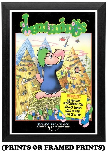 Lemmings arcade video computer - lemmings,