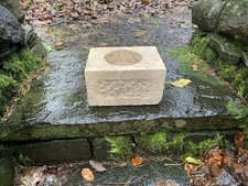 Antique Hand Carved Stone
