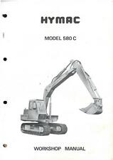 HYMAC CRAWLER EXCAVATOR - MODEL 580C WORKSHOP MANUAL