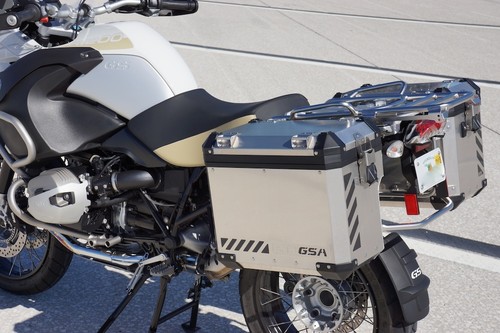 Motorcycle reflective chevrons - motorcycle,