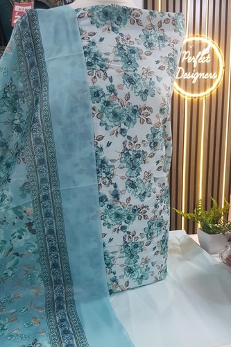 Ladies unstitched soft cotton - ladies,
