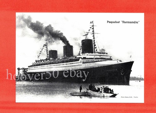 Normandie ocean liner - ocean,