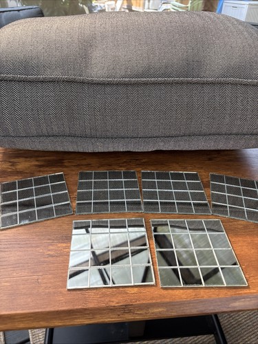 Vintage beveled glass - 6,