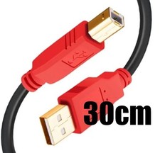 30cm USB Printer Cable Lead A