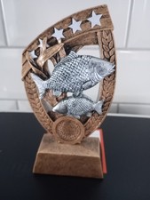 Fishing Resin Trophy. Brand